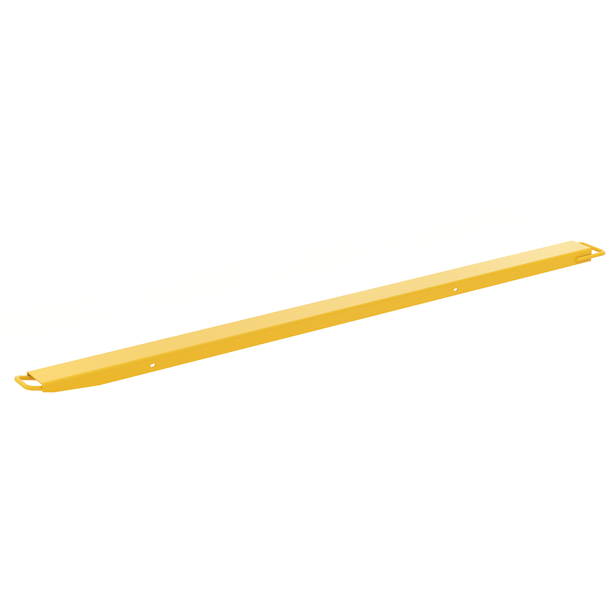 Vestil Steel Fork Extension — 4in. x 96in., 4000-Lb. Capacity, High Strength, Yellow, Model# FE-HS-4-96-EACH